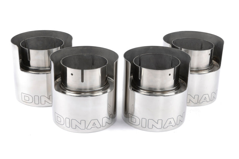Dinan 23-26 BMW M2 (G87) Valved Axleback Exhaust System - Polished Tips - D660-0100