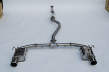 Load image into Gallery viewer, Invidia 2022+ Honda Civic Si (1.5T) 70mm Q300 Cat Back Exhaust - Rolled SS Tips - HS22HS4QD1RSL