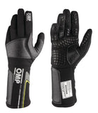 OMP Pro Mech-S Gloves Fia 8856-2018 Fluo Yellow Sz M - IB0-0758-C01-099-M