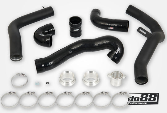 do88 SAAB 9-5 2.0t 10-11 Pressure Pipes w/Black Hoses - TR-320-S