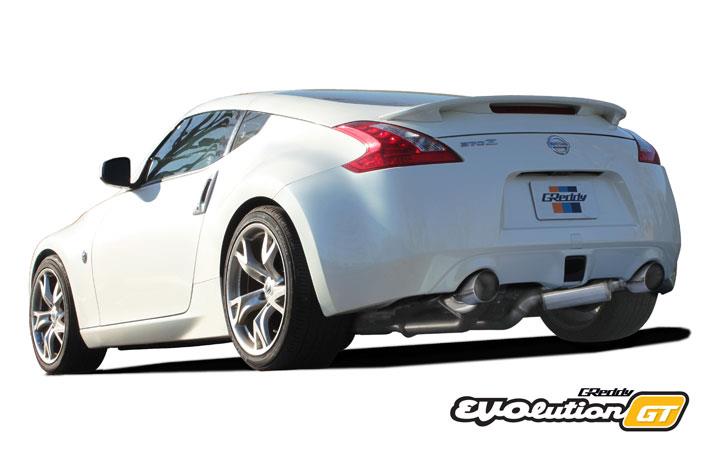 GReddy 09-17 Nissan 370Z Evolution GT Full Dual Cat-Back Exhaust - 10128303