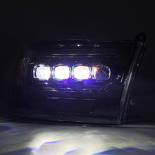Load image into Gallery viewer, AlphaRex 09-18 Ram 2500 NOVA LED Proj Headlights Plank Style Alpha Blk w/Activ Light/Seq Signal/DRL - 880557
