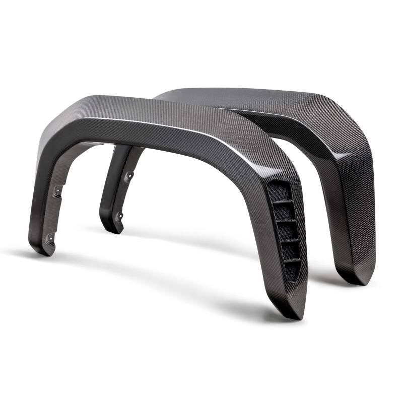 Seibon 2024 Toyota Tacoma TRD PRO Rear Carbon Fiber Fender Flares - FLR24TYTA-R