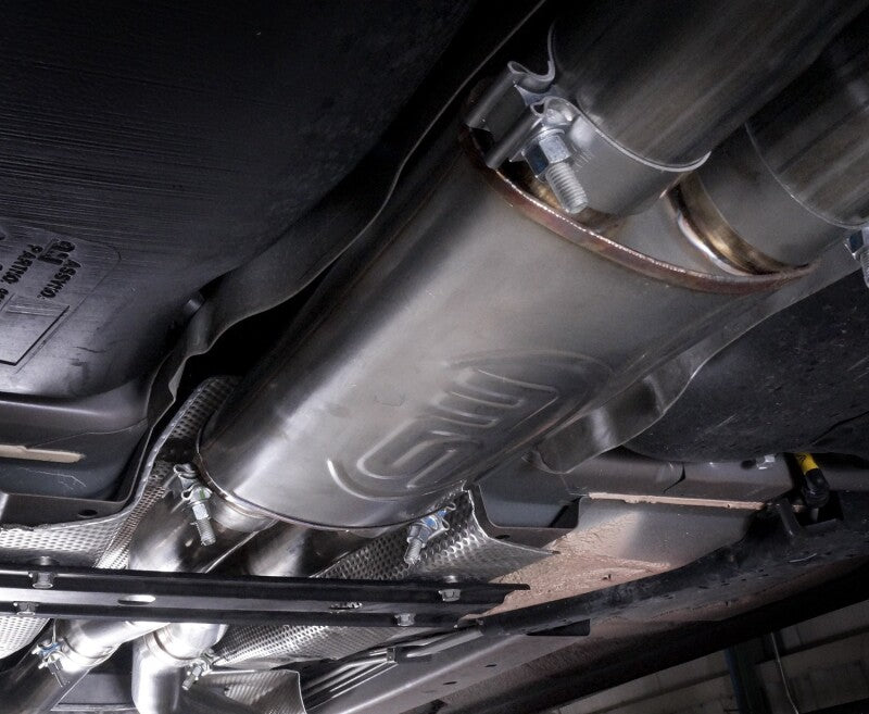 Stainless Works 2008-09 Pontiac G8 GT 3in Catback System X-Pipe Turbo Chambered Muffler 3.5in Tips - PG8CBFC