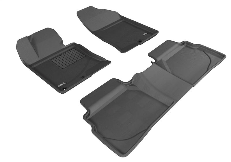 3D MAXpider 11-15 Hyundai Sonata / Sonata Hybrid Kagu Black Full Set - L1HY03801509