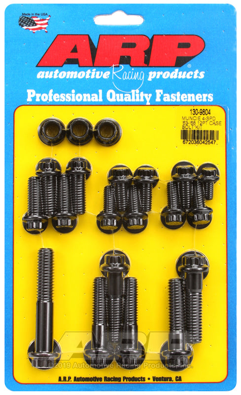ARP Muncie 4-spd 63-68 12pt trans case bolt kit - 130-9804