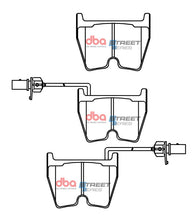 Load image into Gallery viewer, DBA 12-18 Audi A6 Street Series Front Brake Pads - DB15110SS