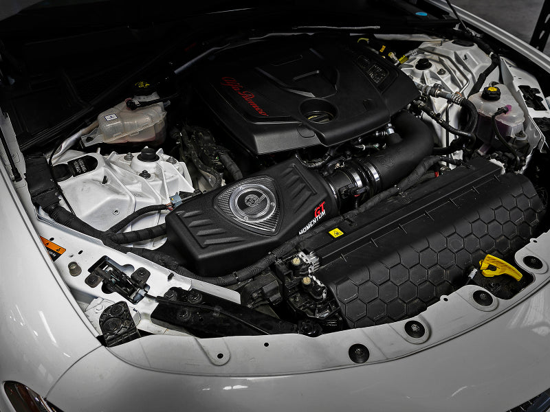 aFe POWER Momentum GT Pro Dry S Intake System 17-21 Alfa Romeo Giulia L4-2.0L (t) - 51-76902-1