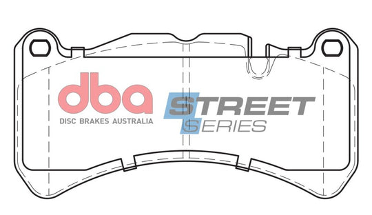 DBA 15-21 Subaru WRX STI Front Street Series Brake Pads - DB1845SS