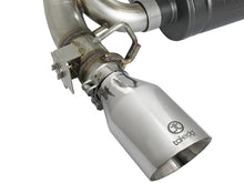 Load image into Gallery viewer, aFe Takeda 3in 304 SS Axle-Back Exhaust System w/ Polished Tip 16-18 Ford Focus RS 2.3L (t) - 49-33104-P