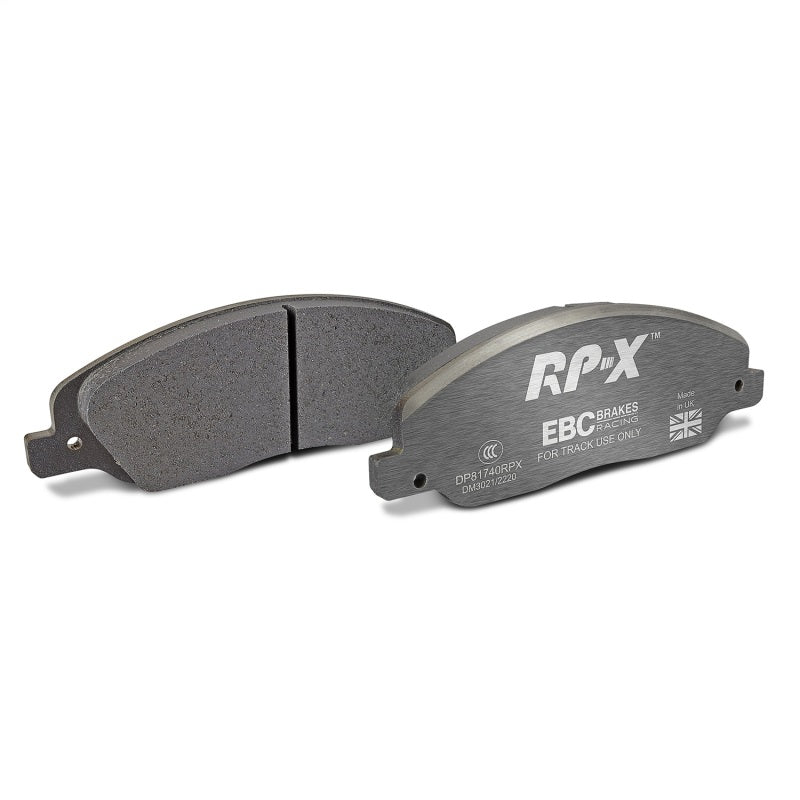 EBC Racing 10-14 Ford Mustang (5th Gen) 3.7L RP-X Front Brake Pads - DP81740RPX