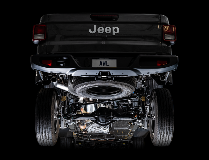 AWE Tuning 20-21 Jeep Gladiator JT 3.6L Trail Edition Cat-Back Exhaust - 3015-21001