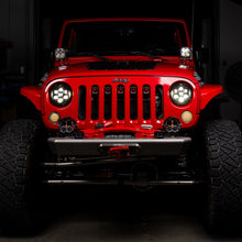 Load image into Gallery viewer, Baja Designs 07-18 Jeep Wrangler JK DOT LP6 LED Headlight Kit (For LED Headlights)- Amber - 448311