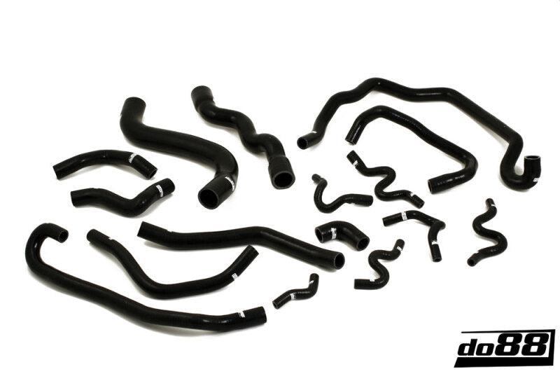 do88 SAAB 9-3 2.8t V6 2006- Coolant Hoses Black - DO88-KIT98S