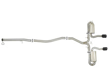 Load image into Gallery viewer, aFe Takeda 3in 304 SS Cat-Back Exhaust System w/ Black Tips 2017+ Honda Civic Si (4dr) I4 1.5L (t) - 49-36621-B
