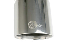 Load image into Gallery viewer, aFe MACH Force-Xp 2-1/2in 304 SS Clamp-On Exhaust Tip 2.5in In / 4.5in Out / 7in.L - Polished - 49T25454-P071