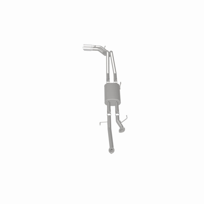 MagnaFlow 14 Toyota Tundra V8 4.6L/5.7L Stainless C/b Exhaust Dual same side pass. rear tire - 15306