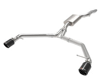 Load image into Gallery viewer, aFe MACH Force-Xp 13-16 Audi Allroad L4 SS Axle-Back Exhaust w/ Carbon Tips - 49-36437-C