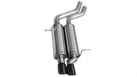 Corsa 2001-2006 BMW 325i/ci Convertible E46 Black Sport Axle-Back Exhaust - 14559BLK