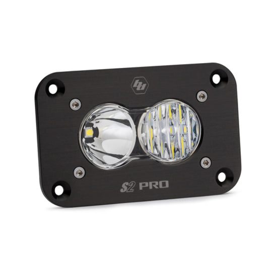 Baja Designs S2 Pro Flush Mount Driving Combo Pattern LED Work Light - Clear - 481003