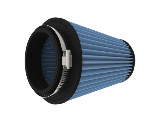 aFe POWER Universal Clamp-On Air Filter w/ D2 Dura-Dry Media - 4in F x 6in B x 4in T x 7in H - 21-40507V