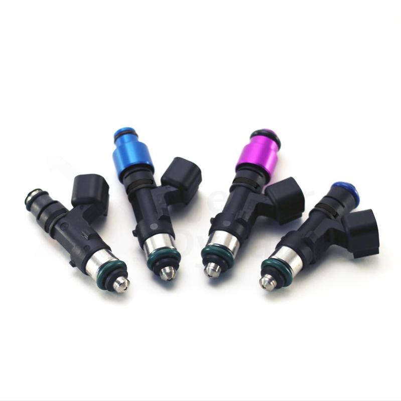 Injector Dynamics ID1050X Injectors - 60mm Length - 11mm Blue Top - 204 Lower Cushion (Set of 4) - 1050.60.11.204.4