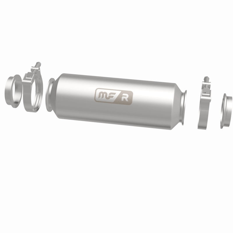 MagnaFlow MF/R Series 5in Round 304SS Performance Exhaust Muffler - 17169