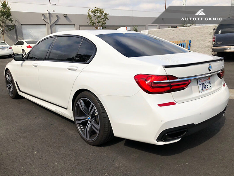 AutoTecknic Carbon Fiber Trunk Lip Spoiler - BMW G11/ G12 7-Series
