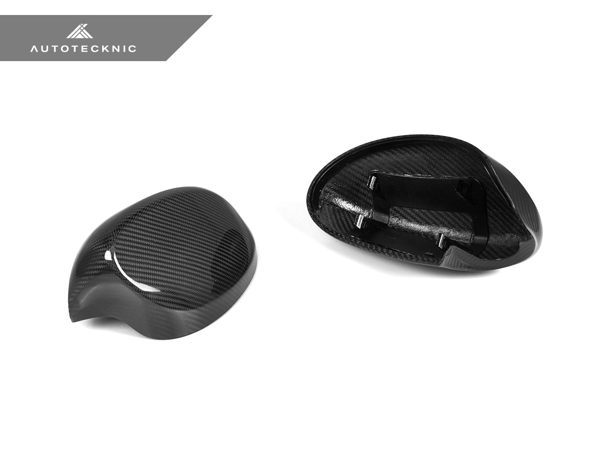 AutoTecknic Dry Carbon Fiber Mirror Cap Set - BMW E92 3-Series Coupe Pre-LCI