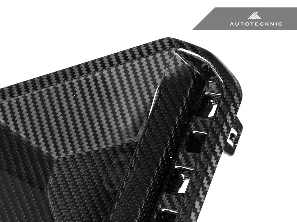 AutoTecknic Dry Carbon Rear Bumper Reflector Trim Set - BMW G87 M2