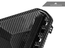 Load image into Gallery viewer, AutoTecknic Dry Carbon Rear Bumper Reflector Trim Set - BMW G87 M2