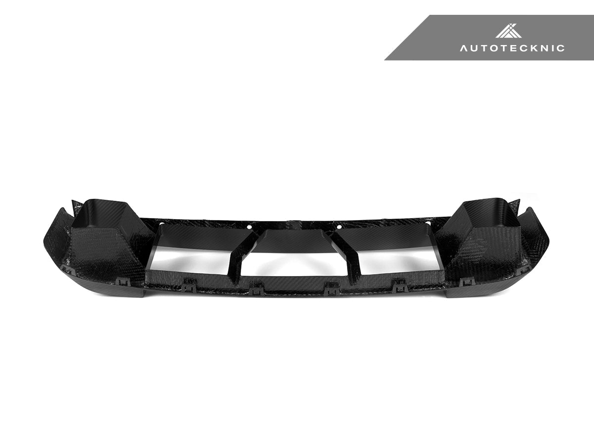 AutoTecknic Dry Carbon OEM-Spec Center Bumper Trim - BMW G87 M2
