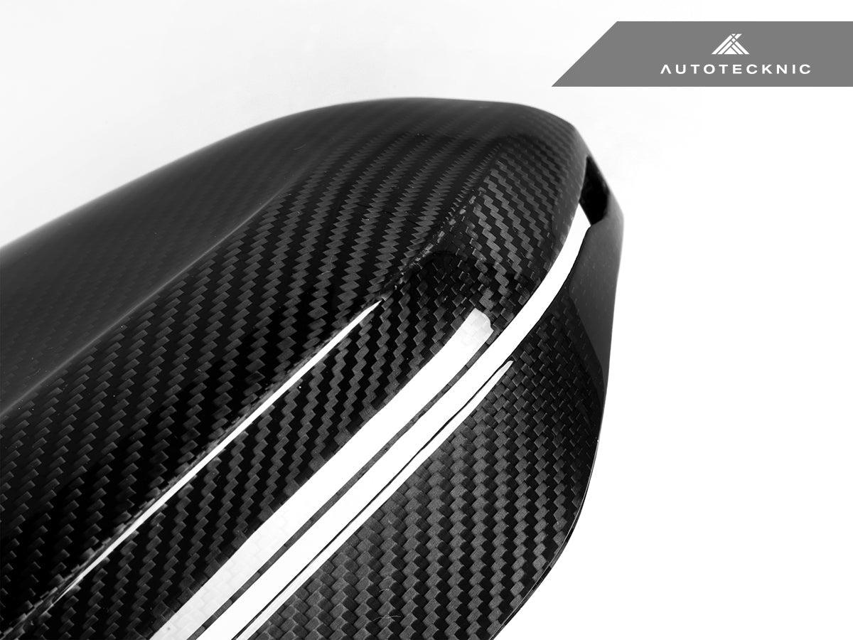 AutoTecknic Dry Carbon Fiber Mirror Cap Set - BMW G90/ G99 M5