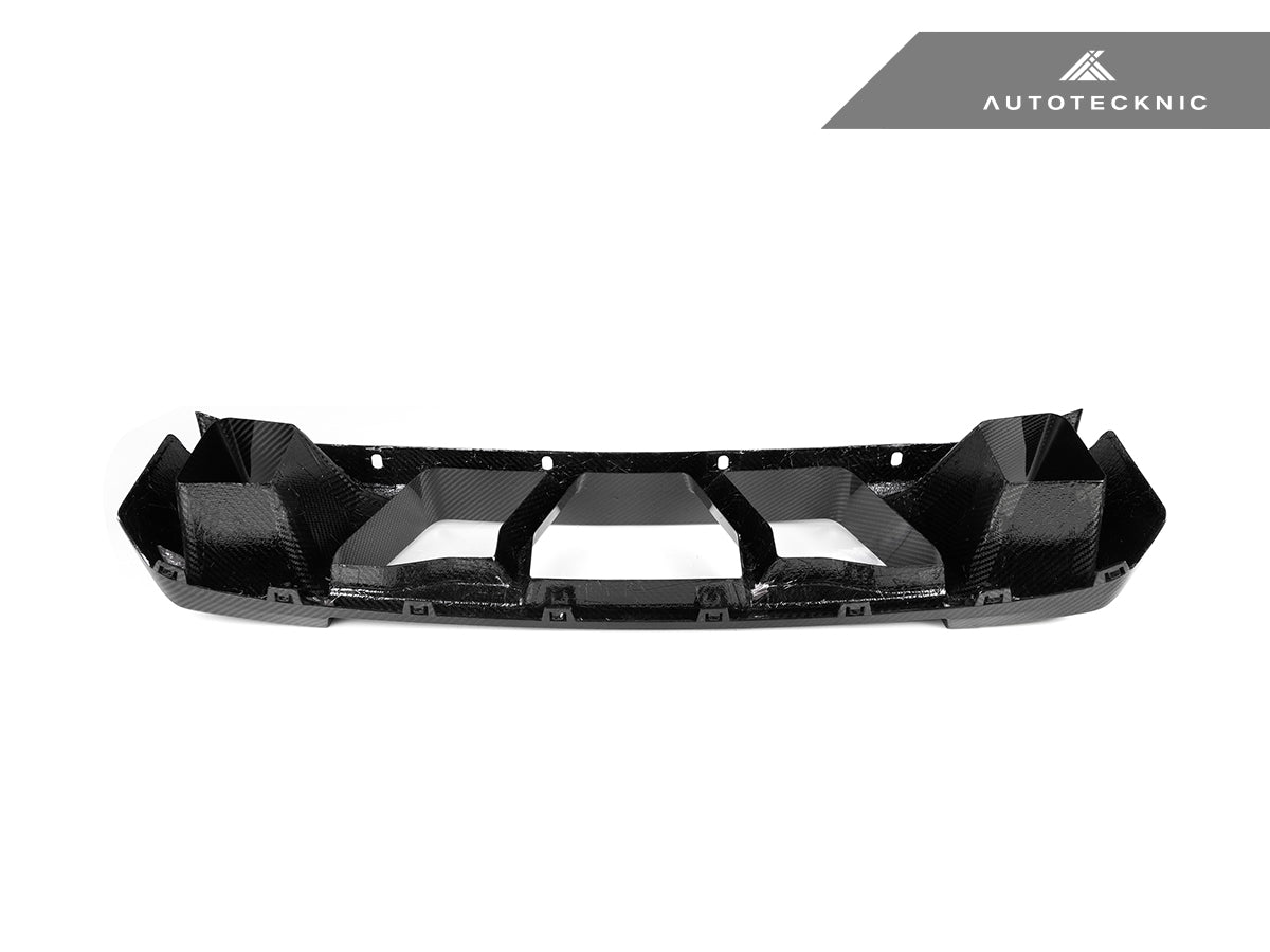 AutoTecknic Dry Carbon Corsa Center Bumper Trim - BMW G87 M2