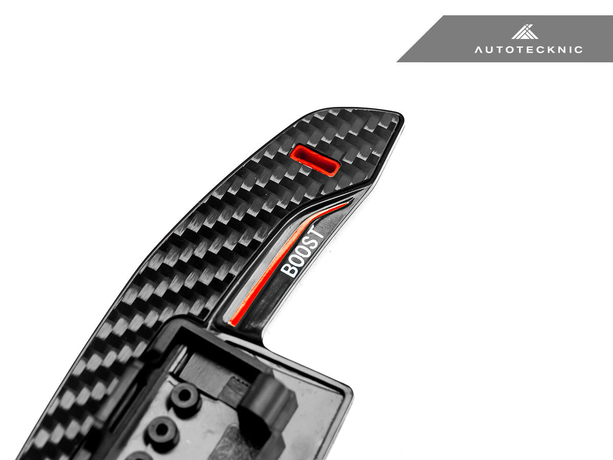 AutoTecknic Carbon Fiber V2 Pole Position Shift Paddles - BMW G9X M5 & More 2024-Up