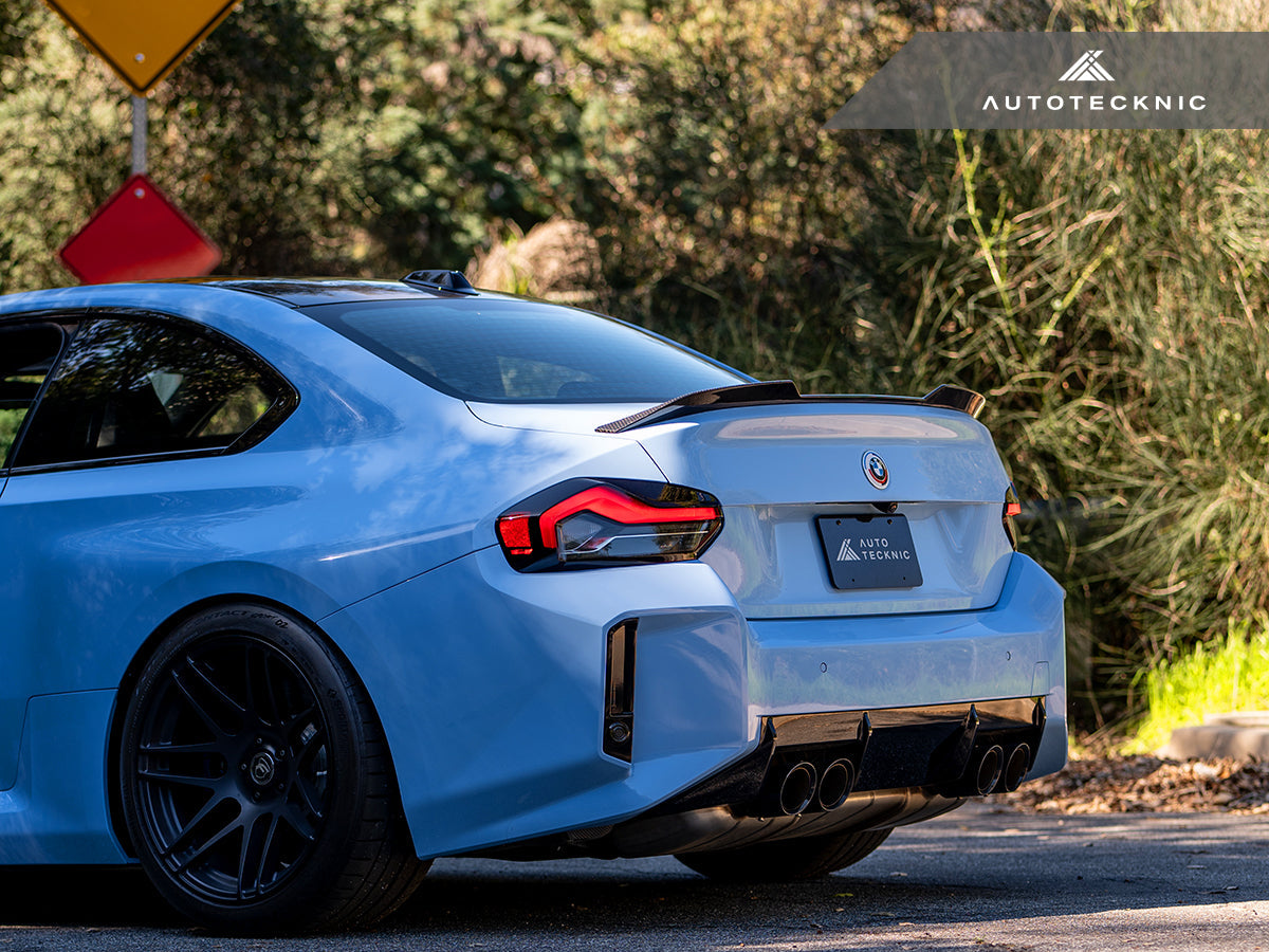 AutoTecknic Dry Carbon Corsa Trunk Spoiler - BMW G87 M2
