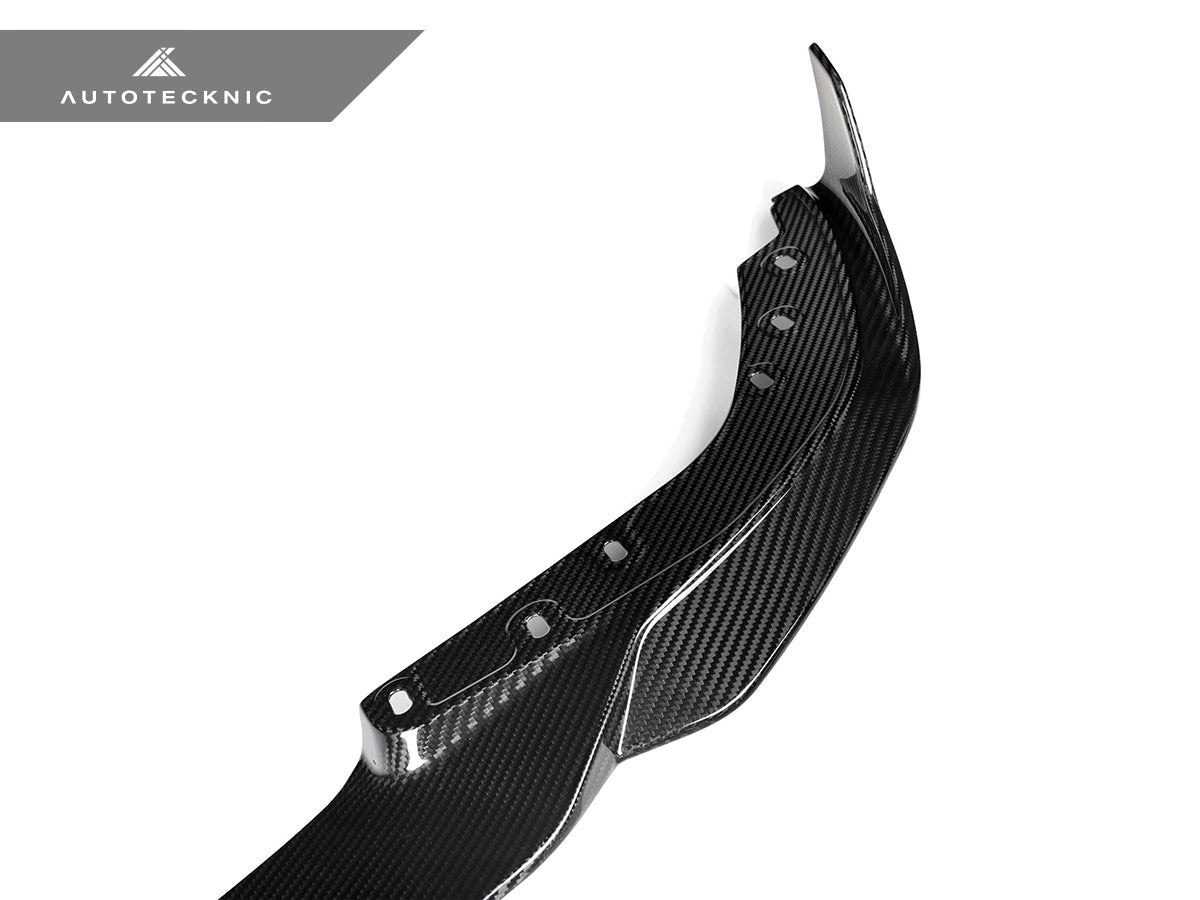 AutoTecknic Dry Carbon Performante Front Splitter Set - BMW G20 3-Series M-Sport LCI