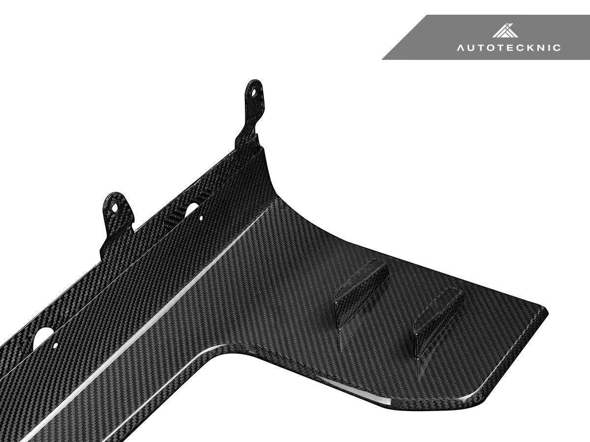 AutoTecknic Dry Carbon Side Skirt Winglet Set - BMW G87 M2