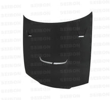 Load image into Gallery viewer, Seibon 90-94 Nissan Skyline R32 (BNR32) JU style Carbon Fiber Hood - HD9094NSR32-JU