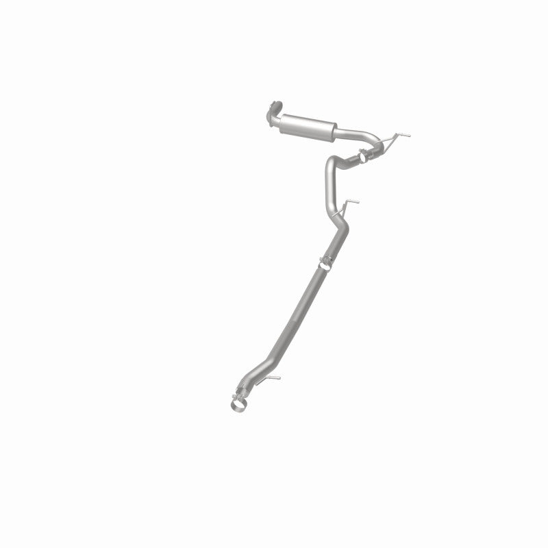 MagnaFlow 12-14 Jeep Wrangler 4dr Single Straight Rear P/S Exit Stainless C/B Performance Exhaust - 15117