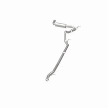Load image into Gallery viewer, MagnaFlow 12-14 Jeep Wrangler 4dr Single Straight Rear P/S Exit Stainless C/B Performance Exhaust - 15117