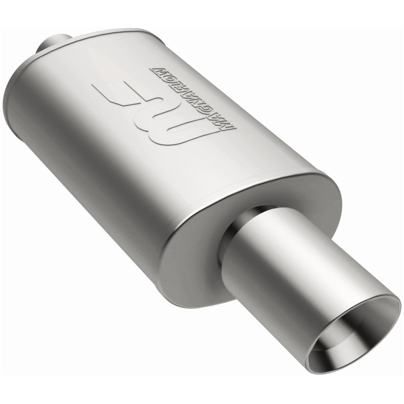 MagnaFlow Muffler W/Tip Mag SS 14X5X8 2.25/4. - 14829