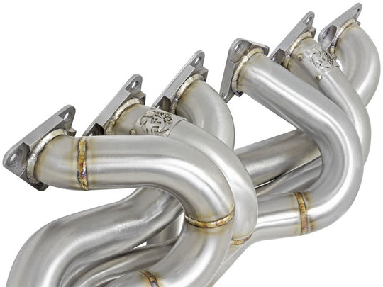 aFe Twisted Steel Headers (Catted) 01-06 BMW M3 L6-3.2L S54 - 48-36314-HC