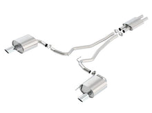 Load image into Gallery viewer, Borla ATAK Cat Back 15 Ford Mustang 3.7L V6 MT/AT 2.25in Pipe 4in Single Round Rolled Tips - 140588