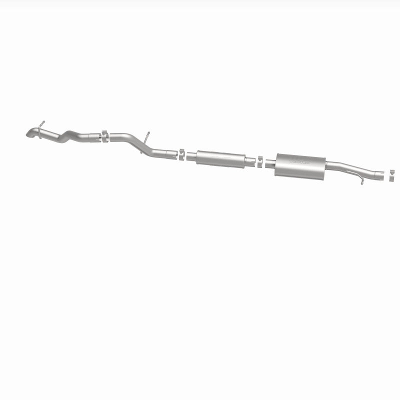 MagnaFlow 12-18 Jeep Wrangler 2.5in Overland Series Cat-Back Exhaust - 19539