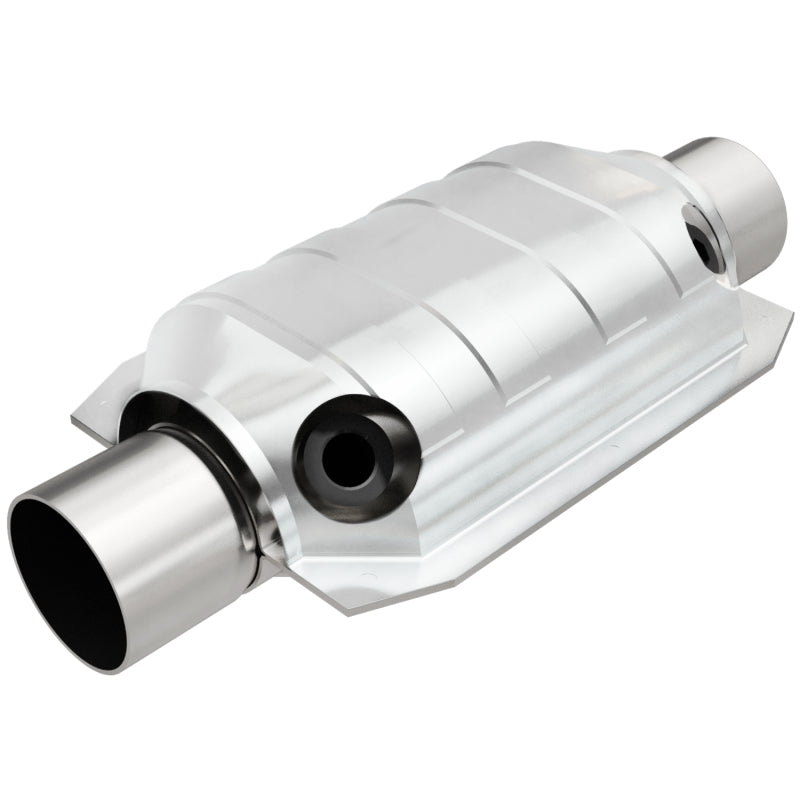 MagnaFlow Universal Catalytic Converter 2.25 W/Dual O2 Boss - 91065