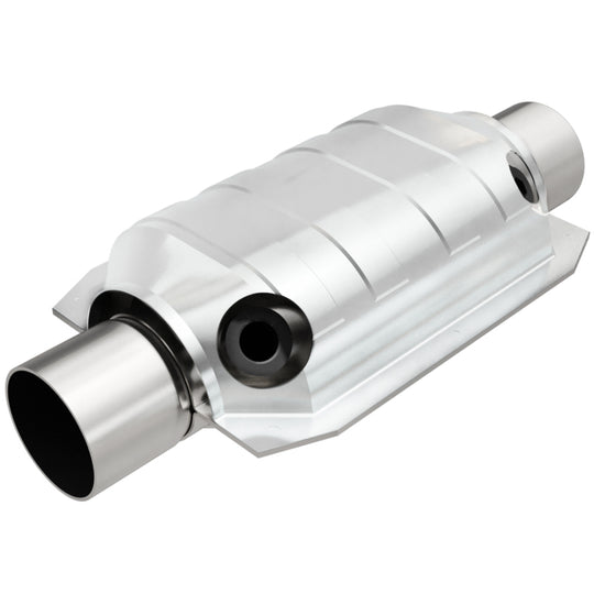 MagnaFlow Universal Catalytic Converter 2.25 W/Dual O2 Boss - 91065