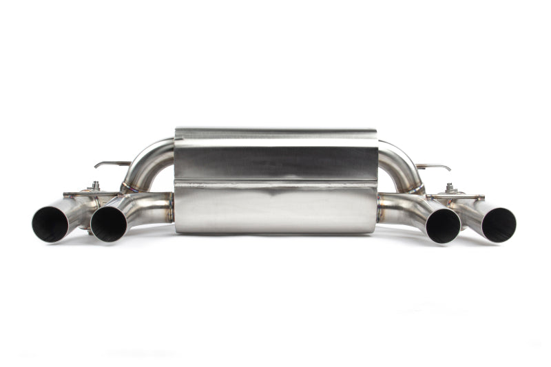 Dinan 19-21 BMW M2 Competition (F87) Free Flow Axleback Exhaust System w/X-Pipe - Black Tips - D660-0082-BLK