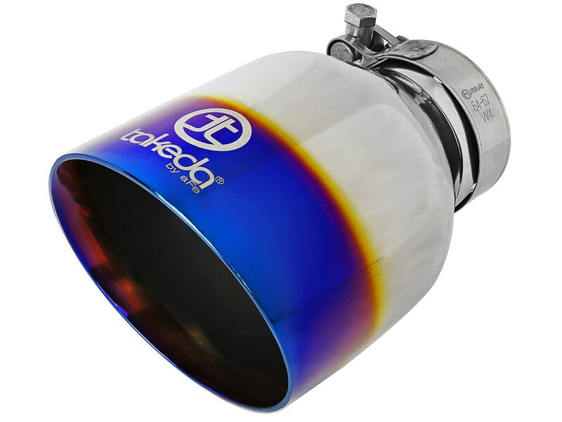 aFe POWER Takeda 06-13 Lexus IS250/IS350 SS Axle-Back Exhaust w/ Blue Flame Tips - 49-36055-L