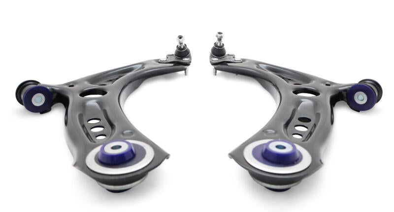 SuperPro 2015 Volkswagen Golf Rear Base Front Control Arm Lower Assembly Kit (Add. Positive Caster) - TRC1071